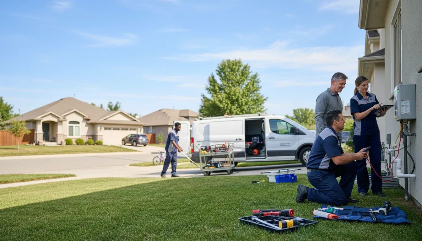 Tankless water heater service in Shippenville, PA
